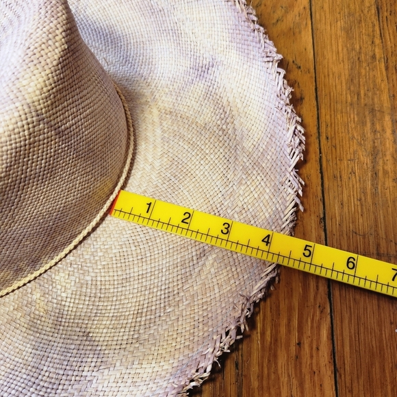 SENSI STUDIO Purple Lavender Tie Dye Panama Hat